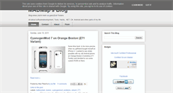 Desktop Screenshot of blog.madmap.at